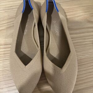 Rothy's The Point Beige Women's Flats